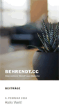 Mobile Screenshot of behrendt.cc